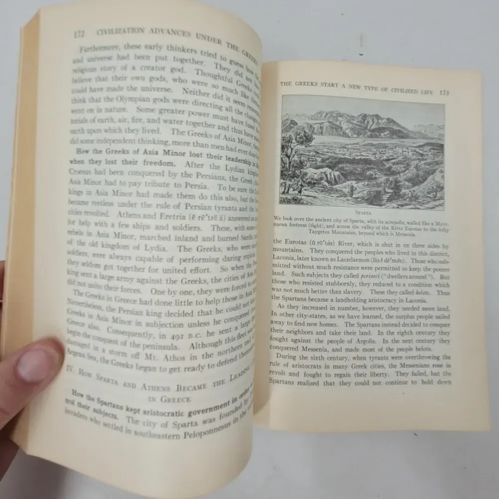 Dark Academia Library Signed 1934 Ancient Medieval History Hardcover Goth‎
